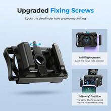 APEXEL Telescope Phone Adapter, Upgraded Binocular Photo Holder Compatible With Iphone, Smartphone Mount For Telescope, Monocular, Microscope, Spotting Scope, Fits 23-50mm Eyepieces - View 6