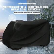 Funda Impermeable para Cuatrimoto ATV, Cubierta Protectora Gruesa para Moto Todoterreno, Protector contra Agua, Polvo y Suciedad, Ideal para Exterior, Garaje y Estacionamiento - A - Ver 2