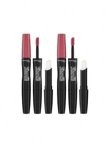 Rimmel [حزمة] أحمر شفاه مستدام بروفوكاليبس ثنائي الطرف 210 وردي حالة طوارئ 3.5 جرام * 2 - 210 حالة طوارئ وردية - مشاهدة 2