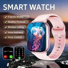 1.83 Inch Unisex Casual Sports Square Smart Watch, Supports Calls, Message Notifications, Step Counting, Multiple Sports Modes, Music Remote Control And Customizable Watch Faces - View 12