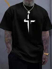 Men T-Shirts - Black - View 1