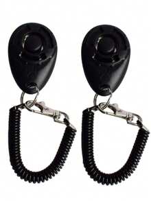 Dog Training Clicker With Wrist Strap And Keychain - Pet Dog Training Clicker Suitable For Puppies, Cats, Pets, Training Tools, Behavior Assistance 2pcs/Set - Multicolor - View 16