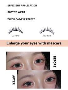 5 Pairs Manga Spiky False Eyelashes, Japanese Anime Style Voluminous Strip Lashes, Soft Lightweight Reusable Eye Lashes For Daily & Cosplay Makeup - View 3