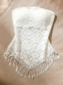 Women Cover Ups - White - View 6