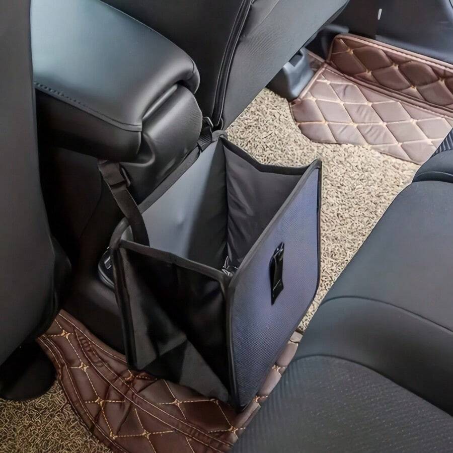 Large Capacity Foldable Car Trash Can - Waterproof Leakproof Hanging Storage Bag, Leakproof Car Garbage Bin, Portable Hanging Trash Can, Suitable For Sedans, SUVs, Trucks, Mini Perfect Gift For Car Interior