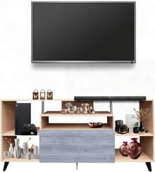 Television Stands & Entertainment Centers - Black - View 5