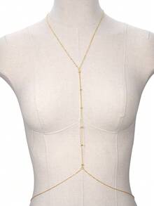 TOKRING Gold Body Chain For Women, Adjustable Layered Beach Bikini Jewelry Belly Chain,Waist Chain Body Jewelry,Adjustable Fit,Beach Vacation - Multicolor - View 5