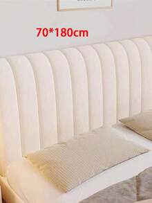 Sprei Kepala Ranjang Motif Heksagonal, Garis Vertikal Putih, Bahan Tebal, Desain Warna Polos, Anti Debu, Dapat Digunakan Sepanjang Musim, Bagian Belakang Elastis, Dapat Dilepas, Mudah Dibersihkan, Bahan Lembut dan Ramah Kulit - Berwarna merah muda - View 18