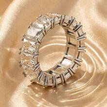 SWAROVSKI 5572695 Pave Crystal Bracelet Curved Wave Open Cuff Birthday Gift For Girlfriend - Silver - View 9