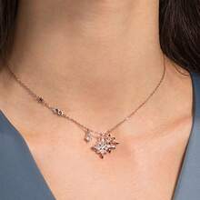 Swarovski Symbolica Star Pendant Necklace For Women 5494352 - Rose Gold Plated 5494352 - View 2