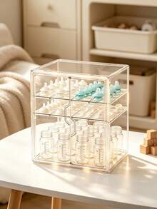 1pc Baby Bottle Organizer, 3-Tier Bottle Storage For Countertop With ...