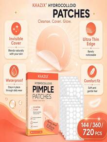 720pcs Skin Care Tools, Mask Care Tools, Transparent Mask Stickers, Firm Adhesion, Comfortable And Breathable - Multicolor - View 4
