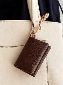 Fashionable And Design-Conscious Portable Tissue Bag With Hanging Feature, Foldable Storage Bag, Perfect For Daily Use And As A Gift For Others - Multicolor - View 4