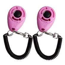 Dog Training Clicker With Wrist Strap And Keychain - Pet Dog Training Clicker Suitable For Puppies, Cats, Pets, Training Tools, Behavior Assistance 2pcs/Set - Multicolor - View 18