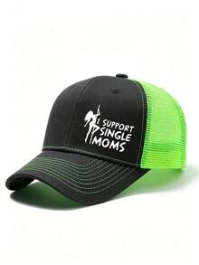 1pc Pattern Letter Print Baseball Cap, Unisex Fashion Versatile Trucker Hat, Baseball Cap Suitable For Daily Wear And Travel - Multicolor - View 10