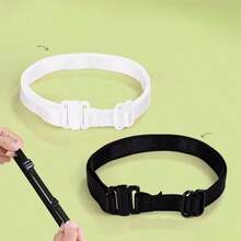 1Pc/2/4Pcs Adjustable Waist Belt, Knitted Sweater Shirt Cropping Strap, Abdominal Coverage Cropping Strap, Elastic Waistband To Change Top Style - Multicolor - View 12