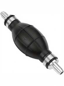 Manual Fuel Pump Accessories, Marine Light Bulb, Outboard Fuel Hose, Manual Primer Bulb, Black Rubber Fuel Transfer Vacuum Pump, Suitable For Gasoline, Water - Multicolor - View 1