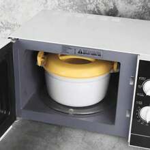 SOKANY Portable Microwave Rice Cooker, Flameless Steamer, Hot & Cold Dual Use, Sealed Leak-Proof, All-In-One Cooking, Microwave , Suitable For Rice, Vegetables, Fish, Soup, Noodles - Multicolor - View 6