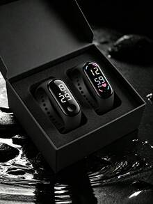 1pc Digital LED Touch Screen Women's Watch, Perfect For Daily Wear And Sports - Multicolor - View 8
