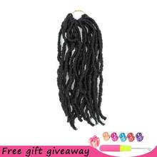 1/3 Packs (10–14 Inches) Of Natural-Looking Crochet Hair Featuring A Curly-Wave Texture And Pre-Looped "Locs" Style-Perfect For Halloween Looks. Faux Locs Crochet Hair Extensions; Installation Tool Included. - Multicolor - View 15