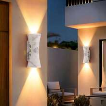 Indoor LED Motion Sensor Christmas Lights ,Smart LED Wall Lamp With Touch Dimming And Sensor Function, Up And Down Lighting Indoor Wall Light 3-Color Adjustable, USB Rechargeable Night Light, Suitable For Hallway, Bathroom, Bedroom - Slim Waist Multi-color - View 5