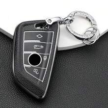 鑰匙圈 鑰匙套 軟 TPU 鑰匙殼 適用於 BMW 1 系列、3 系列、5 系列、6 系列、7 系列、X1、X2、X3、X5、X6、X7 鑰匙套 - 均碼 - 查看 28