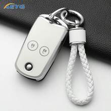 Car Key Fob Cover With Keychain Lanyard For Acura For For Accord For MDX For RDX For TL For TSX For ZDX - Model H - View 4