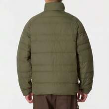 Adidas Warm Casual Clean Cotton Jacket Men's Green - Dark Green - View 4