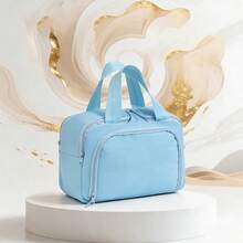 1pc Baby Room Storage Bag, Lightweight Handheld Mommy Bag, Large Capacity Divided Compartments Dual Opening, Suitable For Baby Supplies And Travel Items Storage - Multicolor - View 8