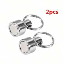 2 cái khóa kim loại nam châm chịu lực nặng, lực kéo 5.0 KG, đầu nối cố định chắc chắn, móc khóa đa năng, phần cứng cấp công nghiệp đánh bóng, phù hợp cho dụng cụ ngoài trời, thiết bị cắm trại, kết nối an toàn cho đồ dùng ba lô - Khóa nam châm - Xem 12