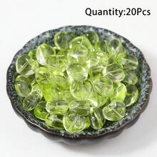 10mm 20pcs Colorful Heart Glass Spacer Beads DIY Jewelry Making Accessories For Necklace Bracelet Pendant Loose Beads - Heart-shaped Glass Beads - View 9