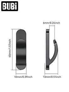 8/4Pcs Car Hooks Pasted Universal Dashboard Storage Organizer For Keys Purse Fashion Glasses Bag Mini Cute Hook Women Man Auto Interior Accessories Stuff - Self-adhesive - View 10
