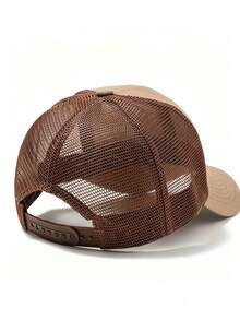 1pc Letter Print Baseball Cap, Unisex Fashionable Versatile Trucker Hat, Baseball Cap Suitable For Daily Wear - Multicolor - View 7