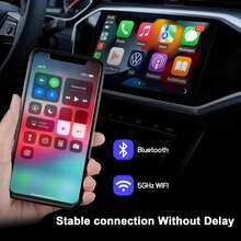 2-In-1 Wireless Carplay Adapter With Wired Carplay (USB To C), Metal Design Mini Wireless CarPlay Adapter Compatible With Iphone IOS 10+ System - 2 In 1 - View 8