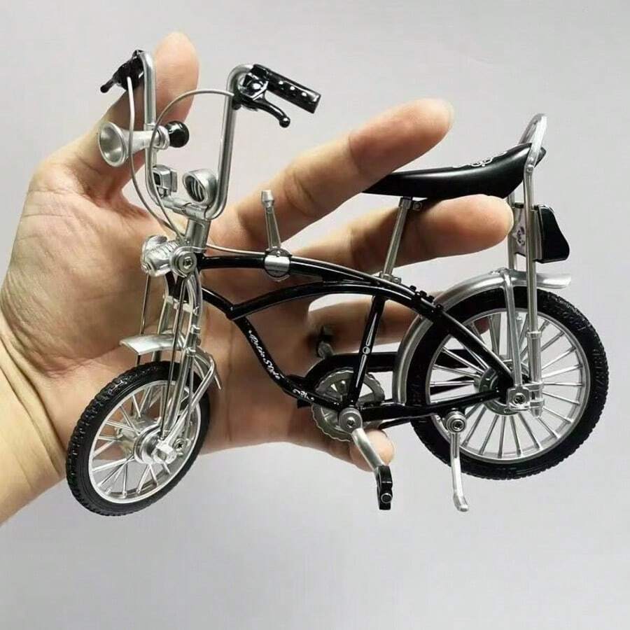1:8 Scale Alloy Die-Cast Mountain Bike Mini Model, Full Suspension Version, Collectible Desktop Decor, Exclusive Gift For Bicycle Enthusiasts - Multicolor - View 1