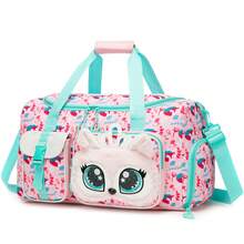 Girls' Soft Plush Handheld Travel Bag, Dance Bag, Toddler Overnight Carry-On Bag With Shoe Compartment, Suitable For Kindergarten, Pajama Party, Sports, Birthday Gift - Plush Toy Travel Bag - View 18
