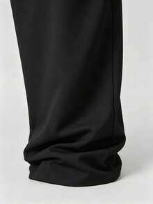 1pc Comfortable Breathable Sports Casual Long Pants For Spring Autumn Winter - Black - View 6