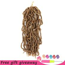 1/3 Packs (10–14 Inches) Of Natural-Looking Crochet Hair Featuring A Curly-Wave Texture And Pre-Looped "Locs" Style-Perfect For Halloween Looks. Faux Locs Crochet Hair Extensions; Installation Tool Included. - Multicolor - View 25