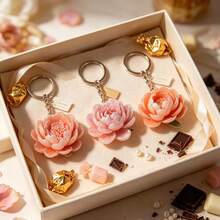 Peony And Magnolia Flower Candy Cake Decoration Silicone Mold, Lotus Base Succulent Chocolate Fondant Mold, Heat-Resistant And Easy To Clean, Suitable For Making Gum Flowers, Soap Clay Aromatherapy - View 3