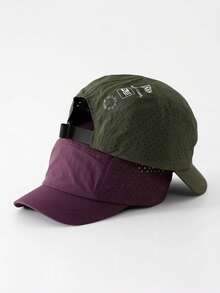 1pc Letter Print Mesh Baseball Cap, Unisex Fashion Versatile Trucker Hat, Baseball Cap Suitable For Daily Wear - Multicolor - View 7