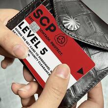 2pcs Privacy Card Sleeves - Durable PVC Credit Card Protector, Anti-Theft, Anti-Scratch And ID Card Holder Design (1-5 Level Fake ID Appearance) Suitable For Bank Cards, Travel Passes, Government IDs - Tech Accessories - 2pcs/Sticker - View 5