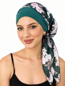 Women's Chemotherapy Headscarf Cancer Patient Headwrap Lightweight Hair Loss Coverage Headscarf - Color - View 4