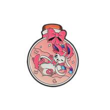 Anime Character Enamel Brooch, Cute Pikachu Eevee Charmander Metal Lapel Badge, Cartoon Collectible Backpack Accessory, Fan Gift - Multicolor - View 26