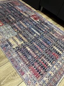 Digitally Printed Non-Slip Washable Runner And Area Rug Suitable For Living Room, Outdoor, Kitchen, Bedroom Carpet, Modern Design | Modern, Scandinavian, Bohemian And Classic Styles | 100% Polyester - Light Grey - View 8