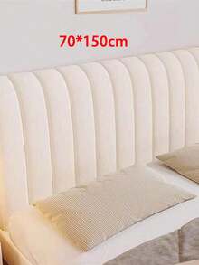 Sprei Kepala Ranjang Motif Heksagonal, Garis Vertikal Putih, Bahan Tebal, Desain Warna Polos, Anti Debu, Dapat Digunakan Sepanjang Musim, Bagian Belakang Elastis, Dapat Dilepas, Mudah Dibersihkan, Bahan Lembut dan Ramah Kulit - Berwarna merah muda - View 13