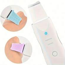USB Rechargeable Facial Cleansing Vibrator - Women's Skincare Beauty Device, 150mAh Battery, White, Contoured Design, Precisely Cleans Face And Neck, Mother's Day Gift For Mom - White - View 4