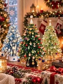 DIY Christmas Tree Jewelry Making Kit, Charms Supplies With Beads, Pendants & Craft Decor For Bracelet Making, Keychain Making Supplies - Charms - View 1