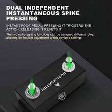 1 Pc Footswitch Pedal Guitar Effect Accessory Pedal Effects Footswitch Pedal - Black - View 5