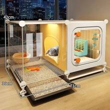 Encrypted Rabbit Cages, Large Indoor Cleaning Trays For Home Use, Special Nests For Dutch Pigs, Guinea Pig Cages - multicolor - View 7