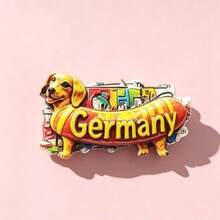 European Landmark Travel Souvenir Fridge Magnet, 3D Resin Home Decor Magnetic Fridge Sticker - A - View 4